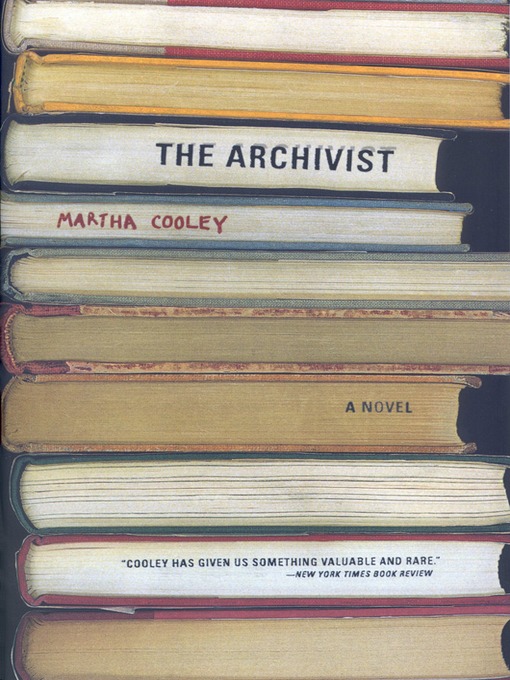 Title details for The Archivist by Martha Cooley - Wait list